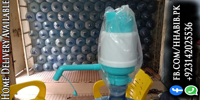 Hydro ~ Safe Drinking Water Pump – White & Blue